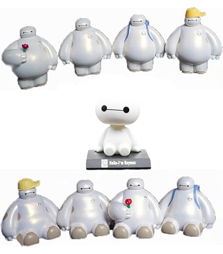 ベイマックスの置物 Amazon.co.jp: ベイマックス かわいい シェイクヘッド ベイ